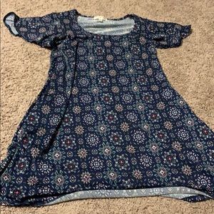 Floral dress with pockets